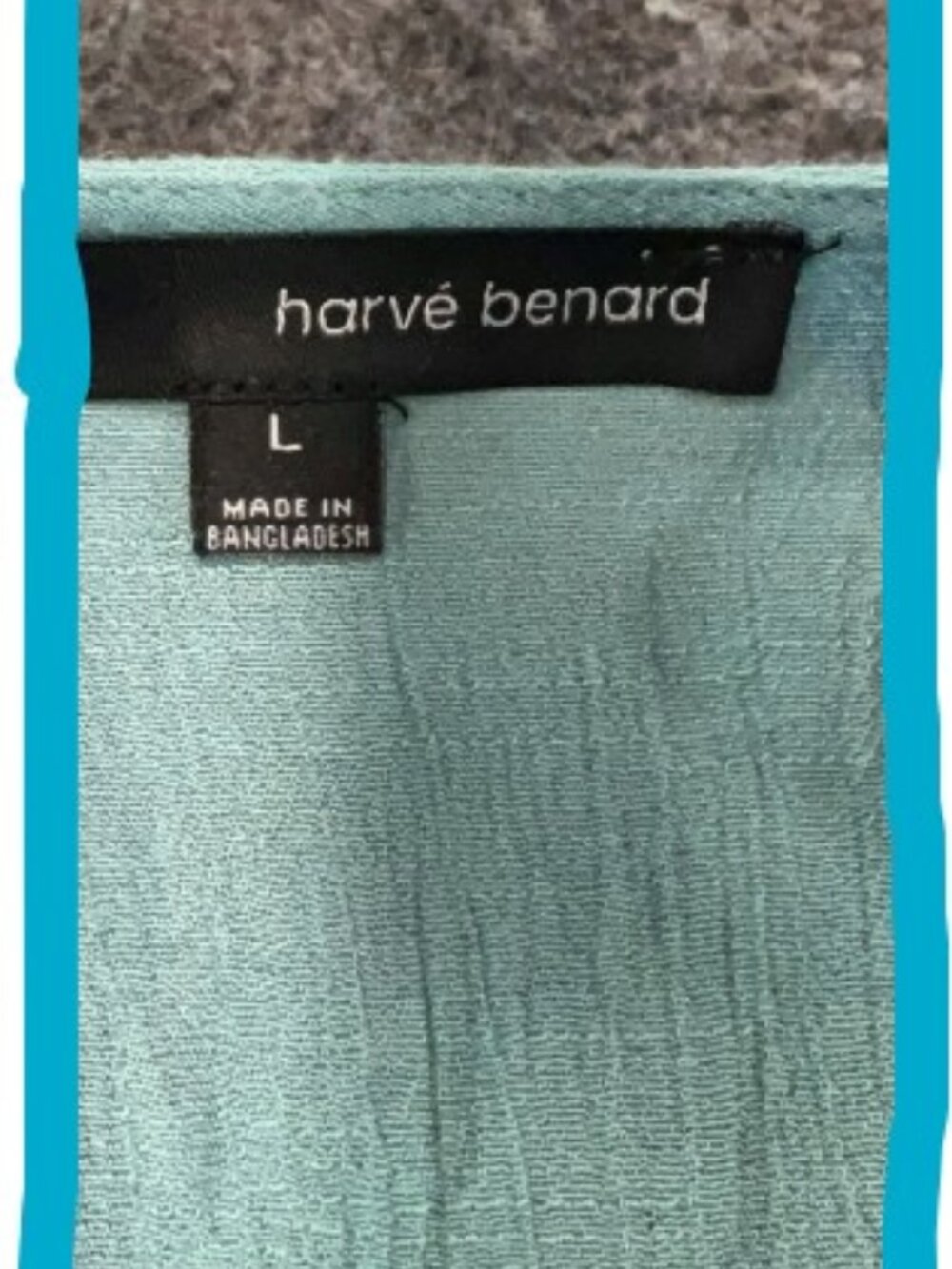 Harve Bernard Women's Size Large Flutter Sleeve Blouse - Picture 6 of 8